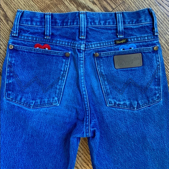 Vintage Wrangler Jeans With Patches - Picture 5 of 7